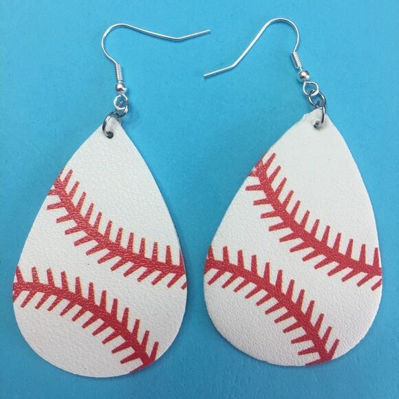 Jewelry - (F2) Baseball Earrings